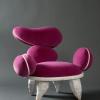 "Marie et Laure" | fauteuil et repose pied | 88 x 108 x 96 cm / r.p. 45 x 60 x 45 cm | 2014.XML. Detail #1